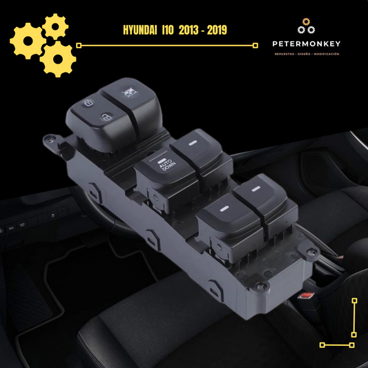 Botonera - Alzavidrio Hyundai  i10 (4 puertas)