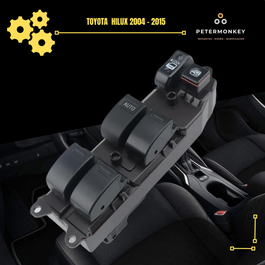 Botonera - Alzavidrio Toyota Hilux 2005 - 2012