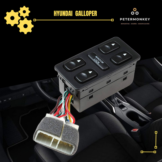 Botonera - Alzavidrio Hyundai Galloper