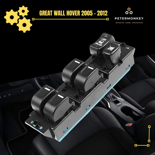 Botonera - Alzavidrio Great Wall Hover  2005 - 2012